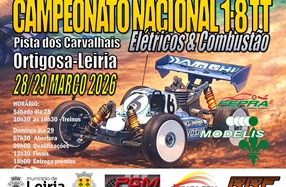 2ª Prova Campeonato Nacional 1/8 TT 2025 - Elétricos & Combustão